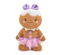 Cuddle Barn Sugarplum Giselle Animated Plush Xmas Gingerbread Ballerina 11" | Premium Plush, Dances, Plays Sugarplum Fairy from The Nutcracker, Posable Arms, Embroidered Details, Christmas Gift & Decor