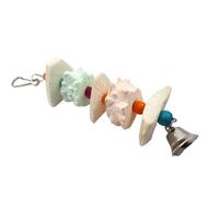 Cuddle Bone for Birds - Natural Grinding Bird Chew Toys - Pet Cage Supplies for Chicken Conure Indoor Outdoor Yard Balconies Garden Playground Patio Courtyard