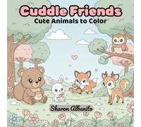 Cuddle Friends: Cute Animals to Color