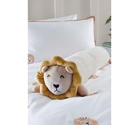 'Cuddle Friends Lion' Large 3D Cushion Catherine Lansfield Yellow 90cm x 15cm