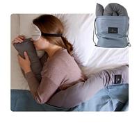 Cuddle Sleep - Weighted Pillow that Cuddles You to Sleep - Sensory Pillow - Simulates Cuddling - Cool Bamboo Sleeve - Travel Friendly - 52inches - Blanket Alternative - Machine Washable and Durable