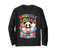 Cuddle Up Day Cute Animals Long Sleeve T-Shirt