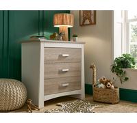 CuddleCo Ada Dresser Changer - White/Ash