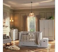 CuddleCo Beaumont 3 Piece Nursery Furniture Set - White