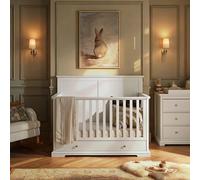 CuddleCo Beaumont Grand Cot Bed - White