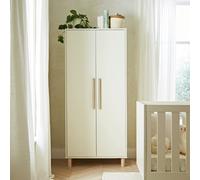 Cuddleco Harper Nursery 2 Door Wardrobe - Cream
