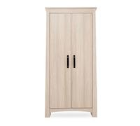 CuddleCo Isla 2 Door Nursery Wardrobe Ash