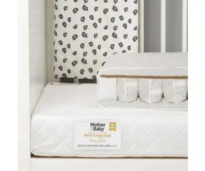 CuddleCo Mother&Baby Pure Gold Anti-Allergy Coir Pocket Sprung Cot bed Mattress 140 x 70cm