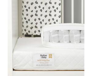 CuddleCo Mother&Baby White Gold Anti-Allergy Pocket Sprung Cot Mattress 120 x 60cm