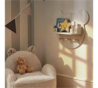 Cuddleco Play House Bear Shelf In Pebble