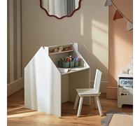 CuddleCo Play House Storage Desk With Easel And Chair - Pebble