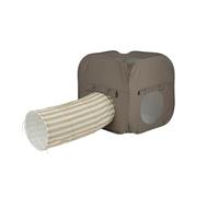 CuddleCo Pop-Up Play 2pc Set - Foldable Cube & Tunnel, No Assembly Required, Screen-Free Play for Kids, Builds Confidence and Independence