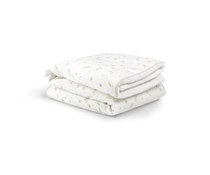 CuddleCo Premium Cot Bed Quilt - 125 x 100cm Toddler Duvet for Cosy Cot Bed Bedding, Soft & Comfortable Duvet for Boys and Girls - Ideal Nursery Quilt for Toddlers (Cashmere Meadow)