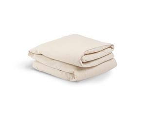 CuddleCo Premium Cot Bed Quilt in Cashmere Waffle - 125 x 100cm Toddler Duvet for Cosy Cot Bed Bedding, Soft & Comfortable Duvet for Boys and Girls - Ideal Nursery Quilt for Toddlers