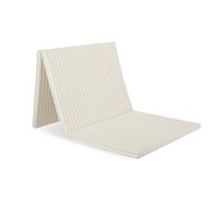 CuddleCo Soft Play 3-Fold Tumble Mat - 180cm x 75cm - Cushioned & Stable Surface for Tumbling, Crawling, Rolling & Gentle Floor Play, Builds Strength & Confidence, Foldable Design (Cookie Stripe)