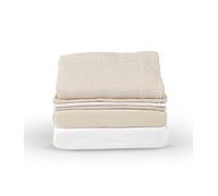 Cuddleco Universal Crib/Co Sleeper Bedding Set Cashmere Waffle