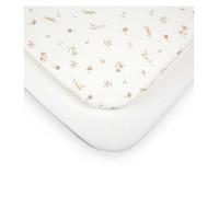 Cuddleco Universal Crib/Co Sleeper Sheets 2 Pack Cashmere Meadow