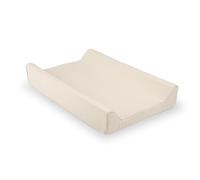 CuddleCo Wedge Changing Mat in Cashmere Waffle - Baby Changing Mat with Memory Foam Layer, Anti Roll Feature, Non-Slip Base, Water-Repellent & Washable Cover - Ideal for Parents' Nursery Needs