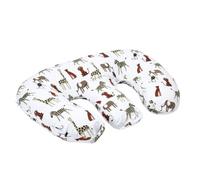 Cuddles Collection Twin Nursing Pillow Breast feeding Support 4 in 1 Pillow - Animal Kingdom