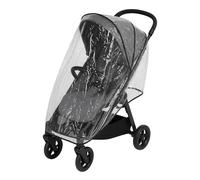 Cuddles Collection Universal Pushchair Raincover - Waterproof Clear PVC Rain Cover for Strollers & Buggies | Fits Most Standard Pushchairs - Breathable, Foldable, Easy Fit for Daily Use
