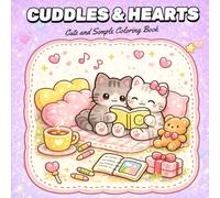 Cuddles & Hearts: Cute and Simple Coloring Book Featuring Adorable Animal Couples, Cozy Love Scenes, Sweet Valentine Moments, Big Easy Shapes, and ... Coloring Pages for Teens and Adults