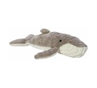 Cuddly animal Whale, small Grey one size