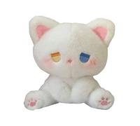 Cuddly Cat Cat Kitten Interactive Plush - Soft Leather - Soft Toy Friendly Like Pillows | Cute Decoration for Bedroom Living Room Dining Table Sofa Gift