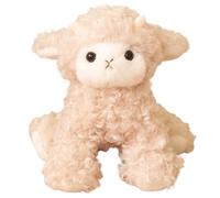 Cuddly Lamb Plush Toy, Fluffy Sheep Stuffed Animal, Farm Home Decor