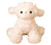 Cuddly Lamb Plush Toy, Fluffy Sheep Stuffed Animal, Farm Home Decor