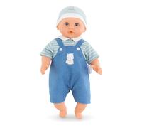 Corolle Mon Premier Poupon Calin Mael, Soft Body Doll with Sleeping Eyes, Hat and Clothing, Removable, Vanilla Fragrance, 30 cm, from 18 Months