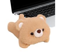 Cuddly Plush Bear - Stuffed Animal Figurine, Adorable Desk and Room Decor, Soft and Huggable for Nursery, Bedroom, Study Table, Living Room, Kids, Girls, Boys, Sisters, Girlfriends, or Family