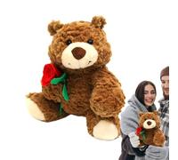 Cuddly Purse with - Plush Plush Toy Plush Stuffed Animal Soft Plush Animal for Valentine's Day | 9.45 Inch Cute Plush Gift, Angel Plush Bear Tutor for Girlfriend on the Day