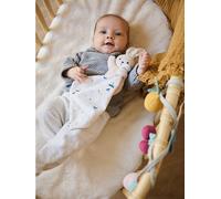 Kaloo Rabbit Comfort Blanket - White with Blue