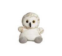 Cuddly Snowy Owl Palm Pals13 Cm Plush Cream/White