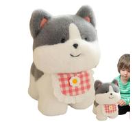 Cuddly Soft Animals, Cuddly Cuddle for Bedtime - Dog Figurine Plush Toy | for Sofa Bed Office Car Seat Home Dorm Boys Girls Sisters Friends Animal Lovers