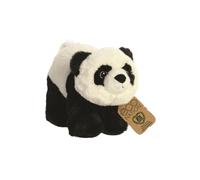 Aurora, 35012, Eco Nation, Panda, 9In, Soft Toy, Black & White