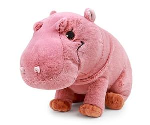 Cuddly Toy interactive soft toy with sound Collectible Cute hippo Stuffed Animal Funny talking plush toy Companions for Cuddling, Napping & Home Decor Baby kids Gift for Christmas Girls Boys - pink