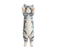 Cuddly Toy Simulation Cat Doll Raising Hand Cat Doll Soft Pillow Nap Sofa Pillow Cute Suitable For All Lovers（ 40cm）