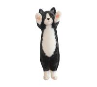Cuddly Toy Simulation Cat Doll Raising Hand Cat Doll Soft Pillow Nap Sofa Pillow Cute Suitable For All Lovers（ 40cm）