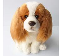 Cavalier King Charles Spaniel Dog (Blenheim) Floppy Soft Cuddly Toy 12 Inch