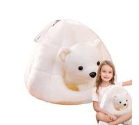 Cuddly toys for children, plush toys for girls, in the cave plush toy, soft toy, polar bear, penguin plush toy, gift for children, girls, cute plush toy decoration