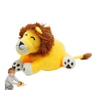 Cuddly Toys - Soft Cooling Bag for Cartoon Animal Figure Elephant Lion Hipp Hippo Creative Toy Bag for Cold Compress | Feeling Pin Storage Right