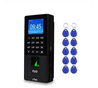 CUDTAPI Biometric Fingerprint Access Control Keypad Password Time Attendance Machine Support TCP/IP Network USB Employee Check-in(Not Support TCP IP)