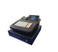 CUDTAPI Electronic Cash Register Drawer for POS System Cash Register Supermarket Intellint Integrated Ordering Machine for Small Businesses