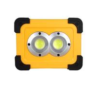 CUDTAPI Solar Outdoor Projector COB LED 50W Rechargeable Battery Flood Light Spotlight LED Magnetic Work Light With 6000mAh Power Bank(W583_50W)