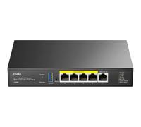 Cudy 2-in-1 VPN Router+AP Controller, 4 PoE+, 200 APs, OpenWRT, C200P | Manage 200 APs, 5x GbE 4x PoE+ 60W, OpenWRT-Ready, WG/OVPN/IPsec S+C, Captive Portal, Multi-SSID VLAN, USB 3.0 Samba