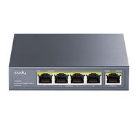 Cudy 4 Channel Gigabit PoE Extender, 1000 Mbps, 1 PoE Input, 4 PoE Output, PoE Repeater, PoE+ Amplifier, PoE++ Booster, Wall Mounting, IEEE 802.3bt / 802.3at / 802.3af Compliance