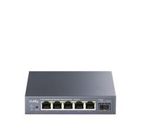 Cudy 6 Port Gigabit Smart Switch, 1 SFP Uplink, 12.5Gbps, GS105ES1