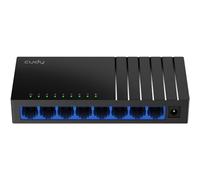 Cudy 8 Port Gigabit Compact Unmanaged Ethernet Switch, GS108D | 8x GbE RJ45, 16 Gbps capacity, 170m Cat5e reach, loop prevention, IGMP snooping, 80.5g plastic silent, wall install