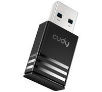 Cudy WiFi USB 3.0 Adapter, 1300Mbps, 400Mbps + 867Mbps, 5Ghz /2.4Ghz, USB 3.0, Compatible with Windows, macOS, Linux